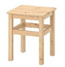 Мебель табурет деревян ш320*г320*в450 /007.02.35/