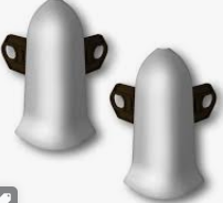 Угол наружный 081 к напольному плинтусу с кабель-каналом 55мм //д