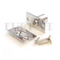 Защелка шарик хром торцевая 588