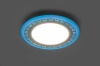Светильник декоративный AL2440 6W белый с синей подсветкой 29592