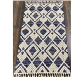 Ковер Пушистики Виченца 0,8*1,5 В0293A крем/син