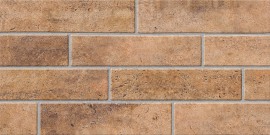 Керамическая плитка стена Березакерамика Брик коричневый 30*60