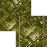 Дорожка Войлок 1,2м 1724 зел /Абстр/