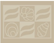 Коврик на резиновой основе Турция Flo 50*80 1 предм 3002 бежевый