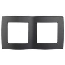 Эра12 антрацит установочная рамка 2-я 12-5002-05