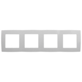 Эра12 белая установочная рамка 4-я 12-5004-01