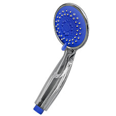 Лейка для душа 070/047&nbsp;&nbsp;Gs голубая