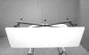 Ванна акрил Вест белая 1,5м каркас V-150л в623ш700г405мм