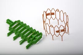 Опора для растений и клубники Волна 10шт /БП-041/