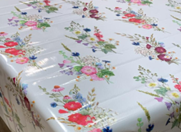 Клеенка Парадиз 1019 на тканой основе ширина 1,4м