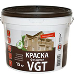 Краска в/д фасадная 1,5кг ВД-АК-1180 белоснежная /6/