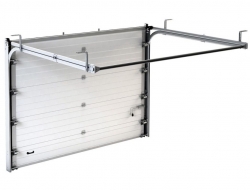 Ворота секционные 1 комплект коричн/бел&nbsp;&nbsp;2500*2135