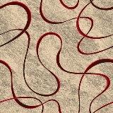 Палас Войлок 2*3 1707 бордо /Абстр/