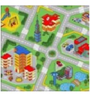 Палас детский Войлок 2*3 Ситилайф микс