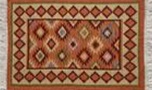 Ковер хлопковый Kilim Usak 0,6*0,9 1479 крем/беж