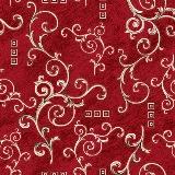 Палас Войлок 2*3 1612 бордо /Абстр/