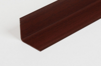 Фурнитура ПВХ Угол 30*30 Махагон ИД /25/