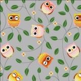 Палас детский Войлок 2*3 Совы микс 