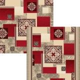 Палас Войлок 2*3 1708 бордо /Абстр/