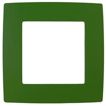 Эра12 зеленая установочная рамка 1-я 12-5001-27