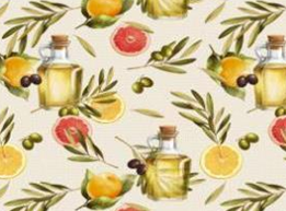 Клеенка Парадиз 0064А на тканой основе ширина 1,4м