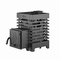 Печь Астон 12 в615*ш420*д690мм Dдым 115мм Vпом 14м3 дрова