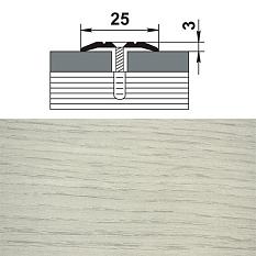 Порог стык ПС01.1350.105 1,35м 25*3мм дуб арктик/6/