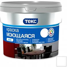 Краска в/д моющаяся профи&nbsp;&nbsp;7кг/4,5л Текс супербелая