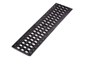 Решетка Aquastock 31023С чугунная ячеистая РЧЯ 50*13,6 DN100 д500 ш136 в15мм  — фото в Интердекор