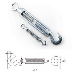 Талрепы (кольцо+крюк) М10