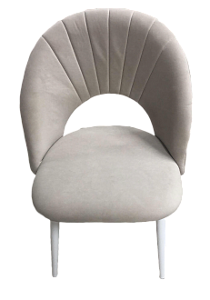 Стул Дени2 беж/бид01 опора бел муар