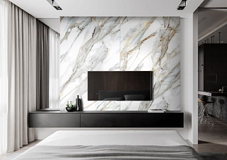 Панель декоративная ПВХ /гибкий мрамор/ Мрамор цветной 7 глянец 1,2*2,8м 