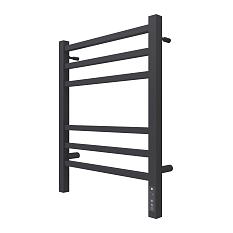 Полотенцесушитель электрический стальной черный матовый Ватикан П6 45х60 Д32&nbsp;&nbsp;/RAL 9005/