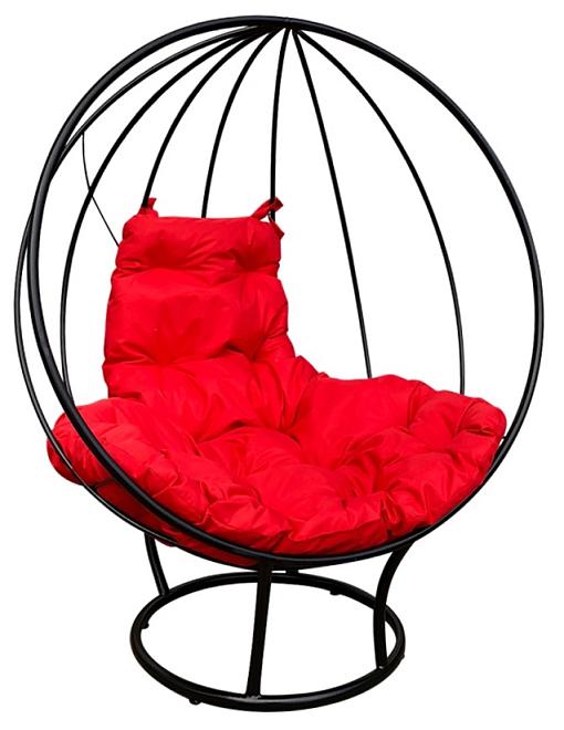 Кресло Кокон Круглый на подставке ш1060*г690*в1390мм с подушкой цвета в ассортименте 