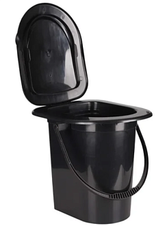 Ведро-туалет 17л эконом /М6355/