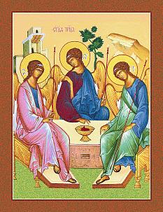 Ковер Принт 1*1,3 1389 e11/51 Святая Троица