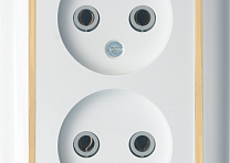 Валентина белая розетка 2сп рс10-393/40/