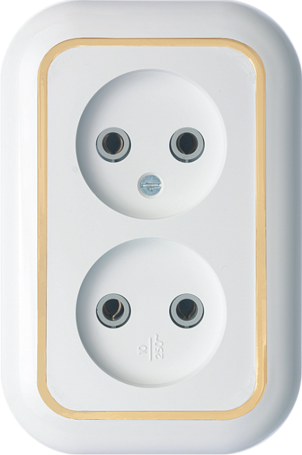 Валентина белая розетка 2сп рс10-393/40/