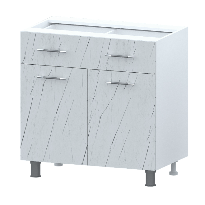 Мебель для кухни Мыло2 мрамор стол ТР-800/2 ш800хг466хв820 лдсп 