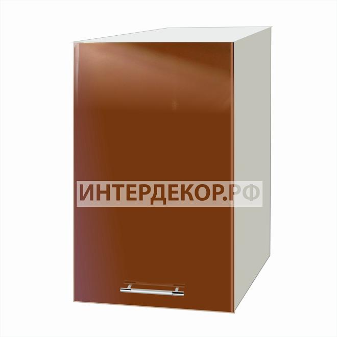 Мебель для кухни Капучино глянец шкаф ШН-400/1 ш400хг296хв720 лдсп 