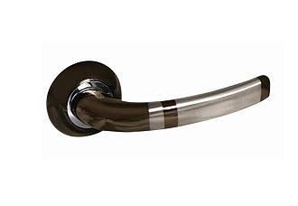 Ручки раздельные A 134 BH/SN/НН черн никель/ бел никель /Palidore/