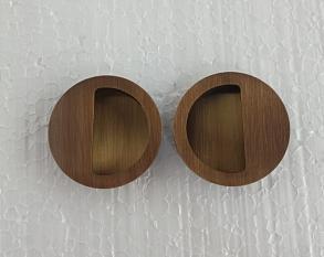 Ручка для раздвижной двери бронза Fimet 3666D 03 КРУГЛАЯ ПАРА