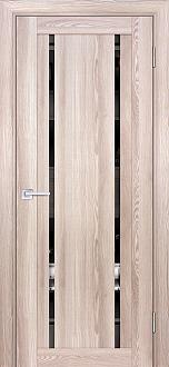 Дверное полотно экошпон Ривьера 9 крен-экрю ДГ 200*80 тонир зеркало РАСПРОДАЖА
