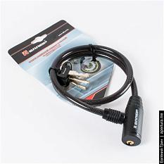 Замок навесной велосипед ВС-Т-8 8х650/800мм 2 ключа