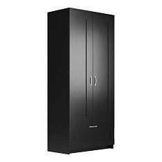 Шкаф Сириус 2-х створчатый комбинированный ш782*г502*в1900 с ящиком дуб венге /2.02.01.020.5/