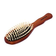 Расческа деревянная 225*60*35мм массажная овал деревянные зубчики /51017/