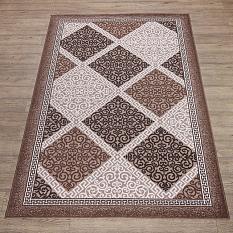 Ковер Лайла де Люкс 1*2 15857_10833 беж /Абстр/