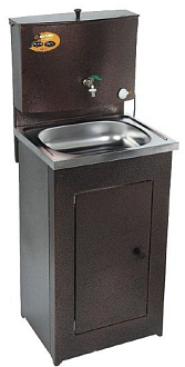 Рукомойник электрический металл Люкс-17л нержавеющая мойка медный 1,3кВт