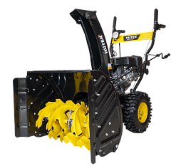 Снегоуборщик бензиновый Huter SGC 5500B 7,5лс 4 тактный привод 5/2 вес 80кг стартер АКБ объем 3,6л захват 62х54