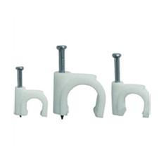 Клипса круг R8мм c гвоздем /1уп=50шт/ SQ0514-0015